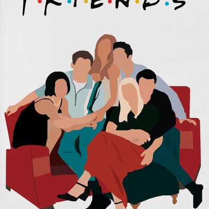 Classic TV Show Friend Canvas Painting Posters and Prints Wall Art Pictures for Living Room Corridor Home Decoration Cuadros