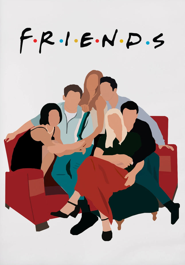 Classic TV Show Friend Canvas Painting Posters and Prints Wall Art Pictures for Living Room Corridor Home Decoration Cuadros