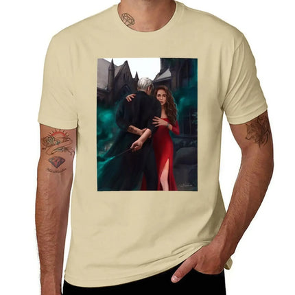 New manacled dramione T-Shirt cute tops plus size tops sports fans anime figures heavy weight t shirts for men