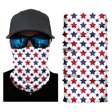 New Fashion Stripe Design Face Mask Bandana For Women Men Sports Cycling Headbands Female Male Neck Scarf Balaclava Turban