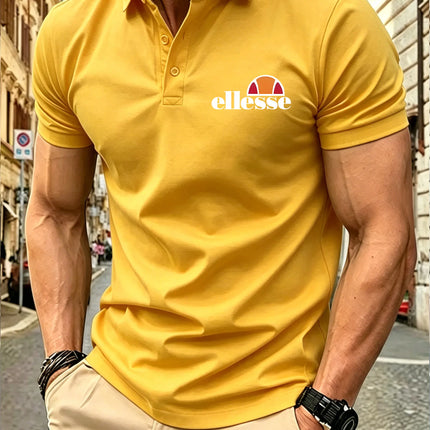 2026 Hot Sale Men's Summer Casual Breathable Comfortable Polo - Sporty Business Men's T-shirt polo shirt golf shirts polo