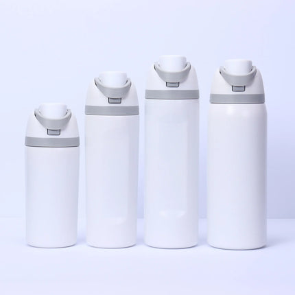 Portable Double-Sided Sport Water Fruit Cup Large Capacity Vacuum Insulated Stainless Steel 304 Two-Way Drinking Insulation Cup