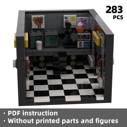 Pizzeria Retro Fantastic - 298 Piece Building Blocks MOC