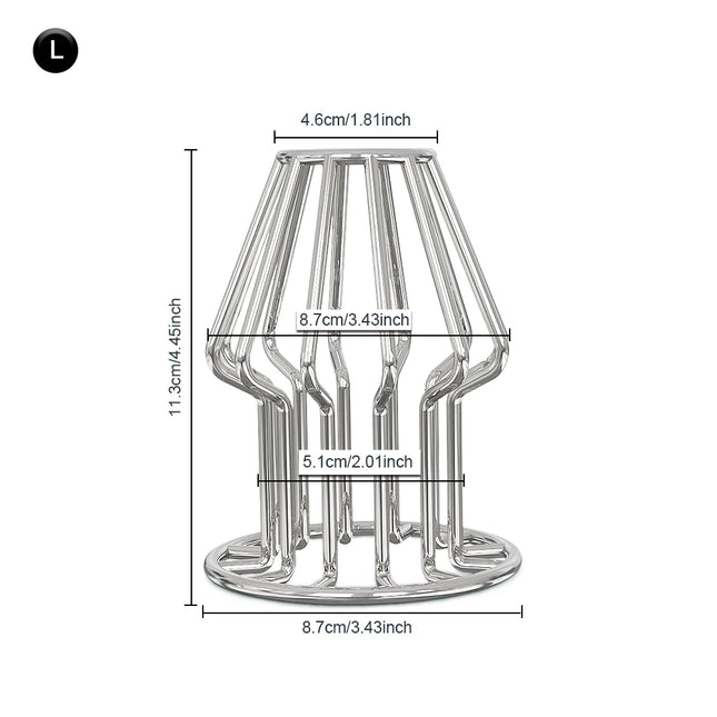 Hollowed-Out Metal Anal Plug for Women 3 Sizes Vagina Speculum Anal Expansion Training Masturbator Adult Goods Sex Toys for Men