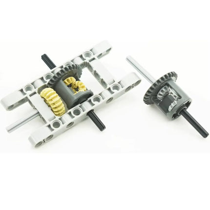 768PCS Technical Parts Building Kit with Gears Axles Wheels for MOC Car Robot Models STEM Toys