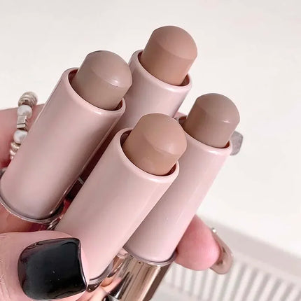 Waterproof Nose Shadow Contouring Bronzer Highlighters Stick Matte Grey Brown Bronzer Contouring Stick Face Brighten Cosmetics