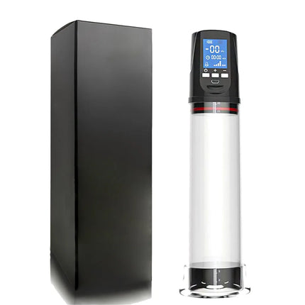 Male Masturbator Penis Pump Enlarger Transparent Visual Male Sex Toys for Men APP Control Vibrating Vacuum Suction Glans Trainer