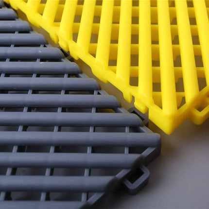 Diy 2026 Factory Wholesalers Price Strength Car Garage Floor Grate Plastic Modular Interlocking Tiles Pp Garage Floor Tiles