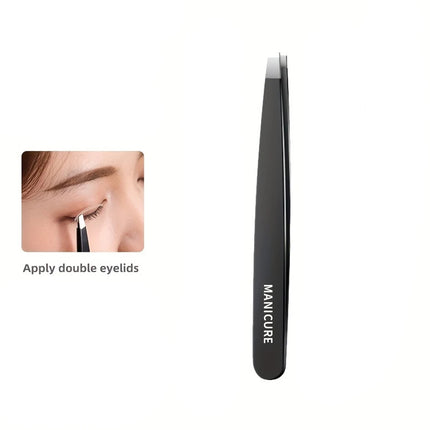 Professional Eyebrow Tweezers Set Stainless Steel Tweezers for Removing Blackhead Ingrown Hairs Eyelashes Clip Makeup Tools