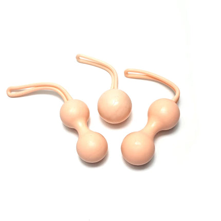Cheap medical silicone Kegel ball sports tightener ball safety Benwa women's vaginal massager solid ball iron free