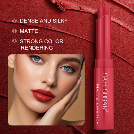 Waterproof velvet matte lipstick set, long-lasting, easy to apply, and with vibrant color