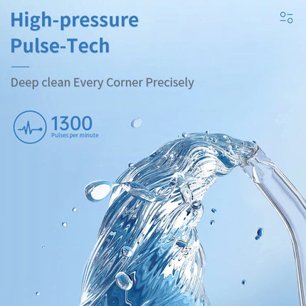 Portable Smart Electric Oral Irrigator Water Flosser 4 Jets 3 Modes Rechargeable Dental Water Jet Irrigator Dental Teeth Cleaner