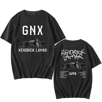 Kendrick Lamar X SZA GrandNational Tour 2025 T-shirts GNX Album Graphic Print T-shirt Cotton Summer Soft Tee-shirt Unisex Men Top
