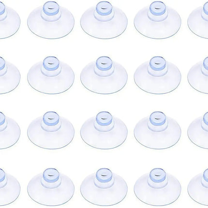 10Pcs 20/30/40mm PVC Mushroom Head Sucker Transparent Fish Tank Glass Sucker Perforated Clear Suction Cup For Home Decor Mirrors