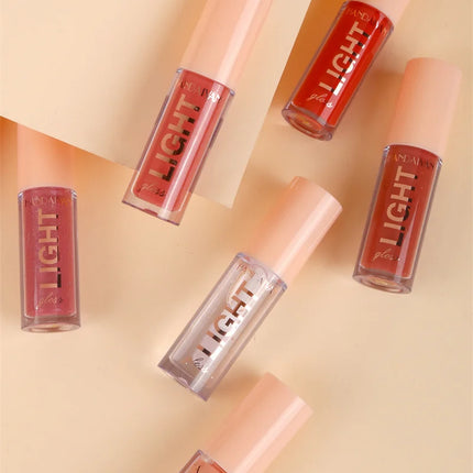 12 Colors Mirror Pearl Lip Gloss Long-lasting Moisturizing Shine Glitter Lip Glaze Waterproof Glass Liquid Lipstick Women Makeup