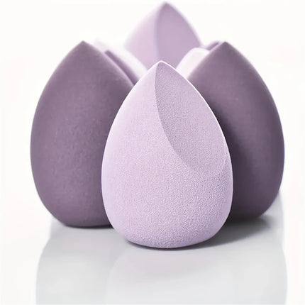 3/5pcs Super Soft Makeup Sponge, Wet and Dry Use, Non-Latex Sponge Powder Puff, Suitable for Liquid Foundation, Cream, Powder