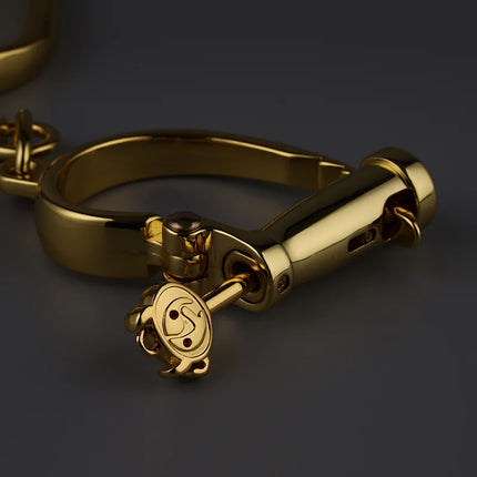 LOCKINK Zinc Alloy Sex Handcuffs BDSM Foot Cuffs Flirtation role Play Sm Bondage Couples Slave Rolepla Games for Men and Women