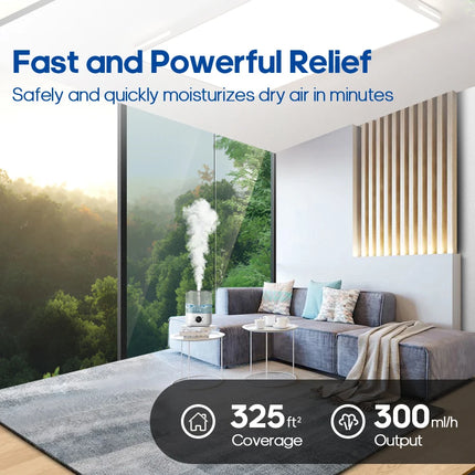 5L Air Humidifier Professional Large Capacity Home Air Humidifiers Ultrasonic Water Mist Diffuser Kinscoter Brand
