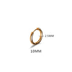 Gold Color 10mm / 1PC