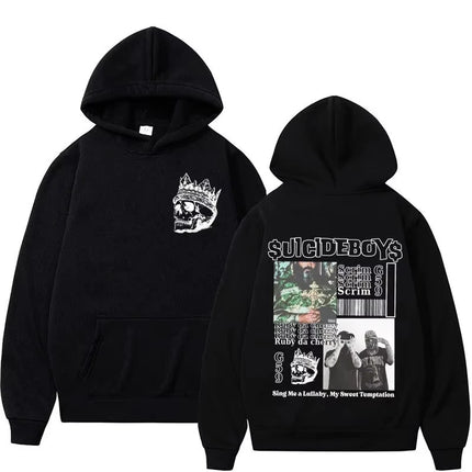 Suicideboys G59 Hoodie | I Want To Die in New Orleans Album Vintage Pullover, Streetwear Fashion ZYWY0019