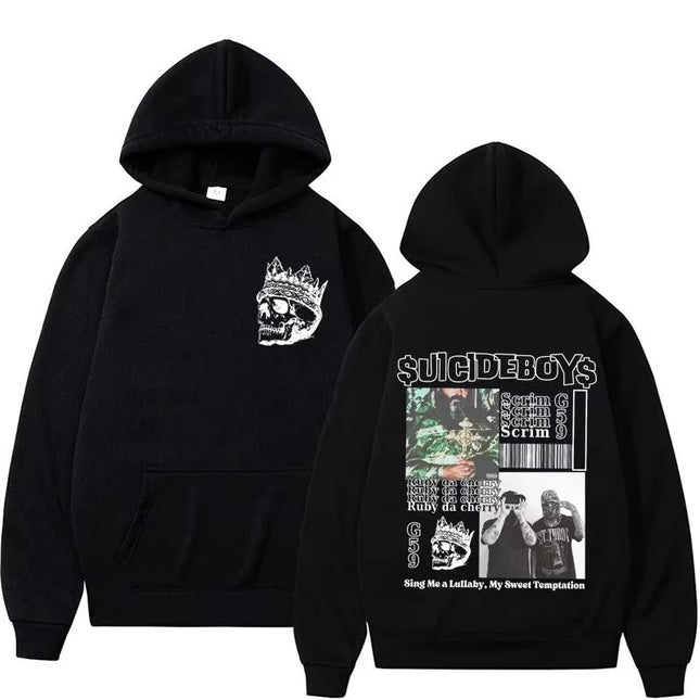 Suicideboys G59 Hoodie | I Want To Die in New Orleans Album Vintage Pullover, Streetwear Fashion ZYWY0019