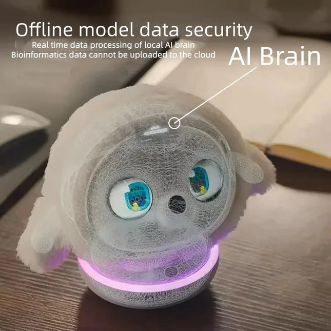 Ropet KAMOMO AI Pet Emotional Companionship Bionic Interaction Smart Robot Electronic Toy Desktop Pets Children's Kid Gift