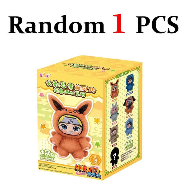 @HOT Eaki Naruto Blind Box Shippuden Beast Party Series Plush Doll Cute Hand-Made Custom Gift Ornaments For Men And Women