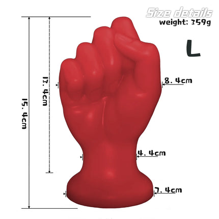 Small Silicone Hand Fist Anal Plug Dildo Female Vaginal G-spot Masturbators Sex Toys For Women Male Masturbation Toys But Plug