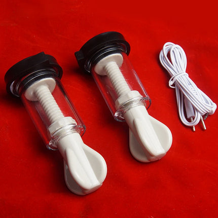 Electrosex Nipple Sucker Pump,Estim Breast Enlargement,Electric Sex,Electro BDSM Clitoris Suction,Electrostimulator Boobs Toys