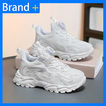 Children Sports Shoes Spring Breathable Mesh Lightweight Comfort Outdoor Leisure Running Shoes 2026 New Versatile Sports Shoes