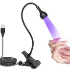 Clip lamp Black / 365nm