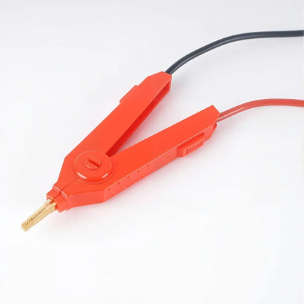 90mm Alligator Clips LCR Resistance Clip Copper Opening Alligator Clips Copper DIY Tools Grey/Black/Red SMD Test Clamp