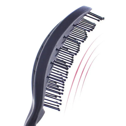 Salon Massager Comb Brush Detangling Drying Brush Anti Static Hollow Out Brush Scalp Massage Combs Styling Curly Hair Brush