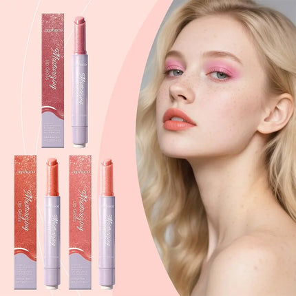 Moisturizing Plumping Lip Gloss Balm Hydrating Volumizing Lip Balm Gloss Long-Lasting Nourishing Smooth Lip Care Product