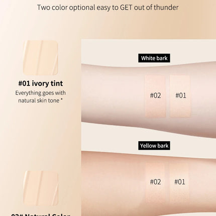 Ocheal 30g CC Cream Foundation Waterproff Concealer Moisturizing Sunscreen Liquid SPF 50+ Long Lasting Brightening Makeup Primer