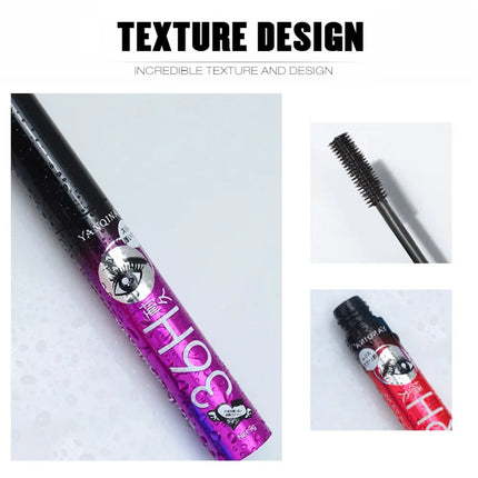 Curly Mascara Eyeliner set Thick Slender Waterproof 4D Fiber Mascara Makeup Tools Sweatproof False Lash Effect Mascara