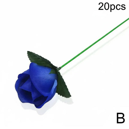 1/2/5/10/20PCS Novelty Surprise Prank Joke Mystical Fun Toy Torches Change Roses Magic Tricks Fun Romantic Present