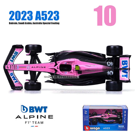Bburago 1:43 F1 Red Bull Ferrari Mercedes Benz Aston Martin McLaren Alfa Romeo alloy luxury car die cast car model toy series