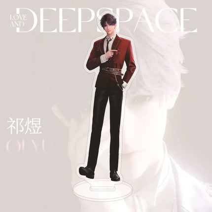 Game Love and Deep Space Acrylic Stand Sylus Xavier Zayne Rafay Cartoon Handsome Character Model Stand Desktop Display Fans Gift