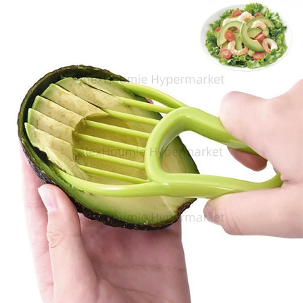 3-in-1 Avocado Slicer Shea Corer Butter Fruit Peeler Cutter Pulp Separator Plastic Knife Kitchen Vegetable Tools Home Accessory