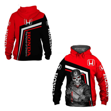 Honda Racing Hoodie Fashion 3D Printing Fashion Men's Hoodie Outdoor Sports Leisure Hoodie Honda Motorcycle Hoodie