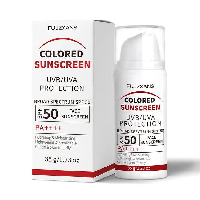 Titanium Dioxide Sunscreen SPF50 UVA/UVB Protection Oil-Free Waterproof Sweat-Resistant Makeup Primer Lasting Moisturizing 35g