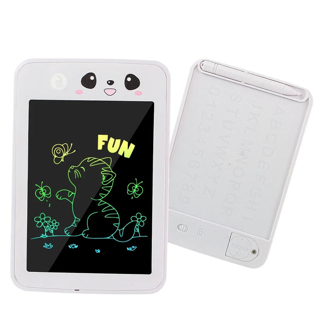Children's Writing Tablet Cartoon Drawing Board LCD Handwriting Board Small Blackboard Graffiti Drawing Writing Board A7