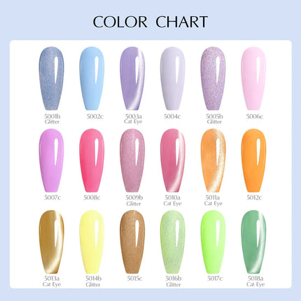 V6 VENALISA 10ml HEMA Free TPO Free Ultra Deep Red Cat Eye Magnet Nail Gel Semi-Permanent Soak Off UV LED Gel Varnish Nails