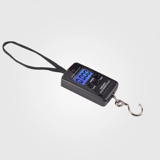 40kg Multifunctional Mini Electronic Digital Portable Hanging Scale Weighs Tool for Fishing Luggage Suitcase Travel Hook Scales