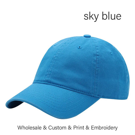SLECKTON Custom Baseball Cap Fashion Letter Embroidery Sun Hats for Women and Men Cotton Design LOGO Wholesale Unisex Caps