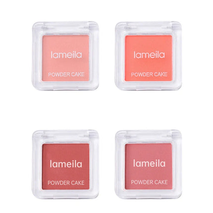 1Pc Face Blusher Matte Natural Cheek Tint Brighten Face Waterproof Face Contouring Cosmetics Blush Powder Soft Female Makeup