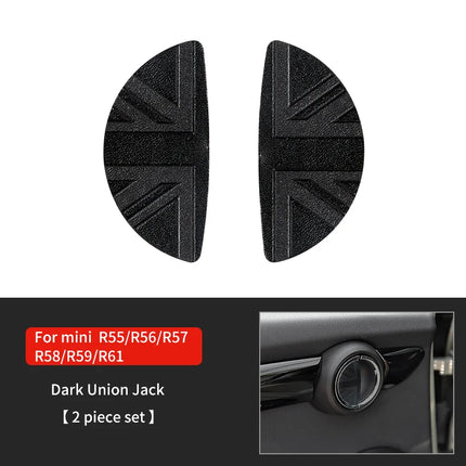 Car Door Handle Decoration Leather Sticker For Mini Cooper JCW F56 F60 F55 F54 R56 R60 R55 Countryman Car Interior Accessories