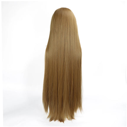 Long Straight Cosplay Wig 100CM Multiple Colors Pink Blonde Black Anime Costume Wig Universal Synthetic Cos Wig Daily Party Wig
