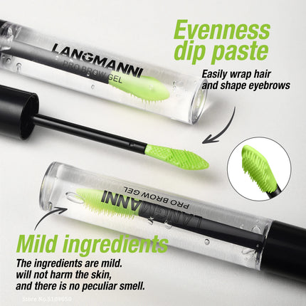 3D Shaping Clear Root Wild Eyebrows Gel Transparent Styling Fixing Brow 16 Hour Hold Waterproof Quick-dry Brow Lifting Makeup